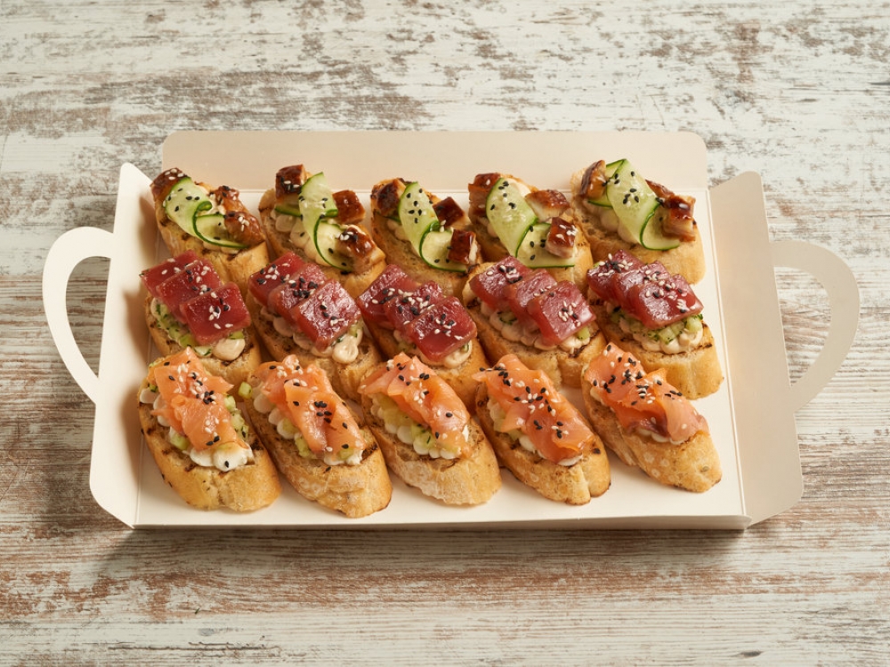 Морская коллекция брускетт