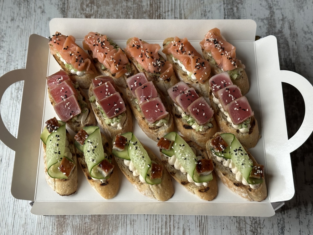 Морская коллекция брускетт