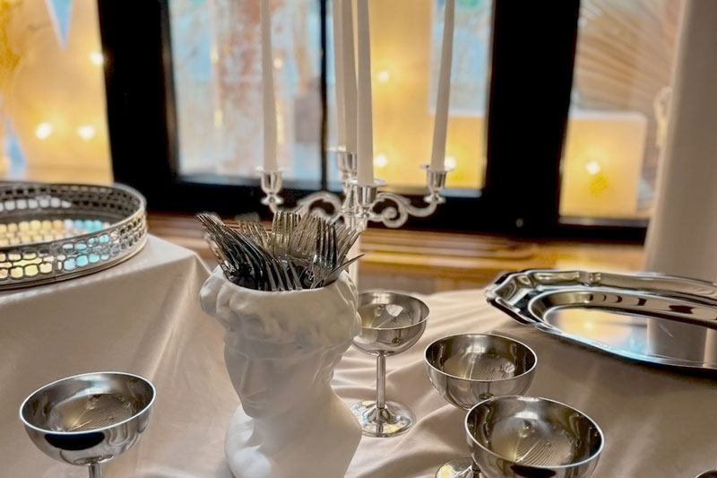 Арт деко серебро